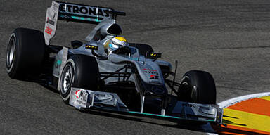 Mercedes dominiert ersten Trainingstag