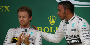 Rosberg Hamilton