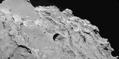 Komet Tschuri hat L&ouml;cher