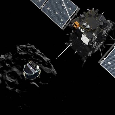  So schaut es auf 67P/Tschurjumow-Gerassimenko  genannt 