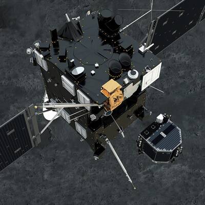  So schaut es auf 67P/Tschurjumow-Gerassimenko  genannt 