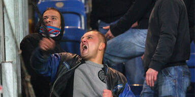 Ausschreitungen bei Rostock - St. Pauli