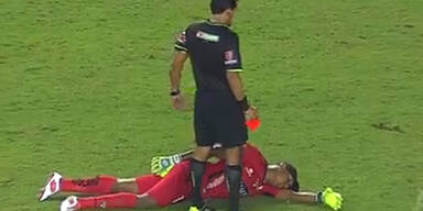 Rot-S&uuml;nder stellte sich ohnm&auml;chtig