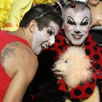 Mega-Schwulenparade in Sao Paolo