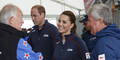 William und Kate besuchten Regattasegler