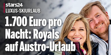 1.700 Euro pro Nacht: Holland-Royals Máxima und Willem-Alexander in Lech am Arlberg