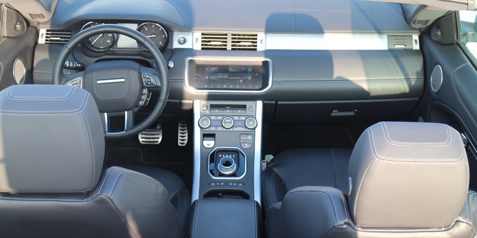 Range Rover Evoque Cabrio im Wintertest