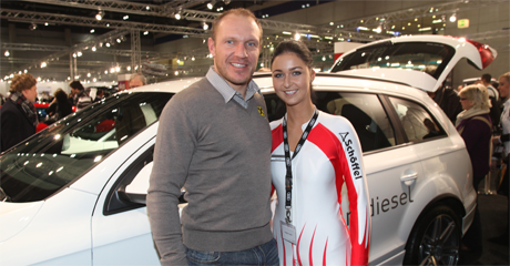 Hermann Maier auf der Vienna Autoshow