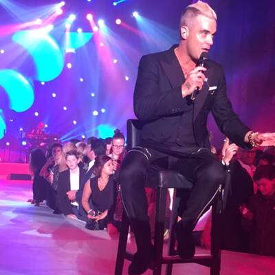 Robbie-Show bei Glock-Fest 