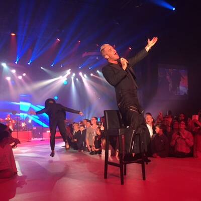 Robbie-Show bei Glock-Fest 