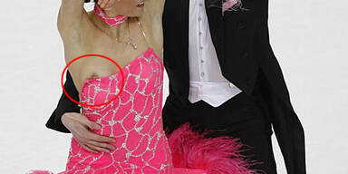 Busenblitzer bei Eiskunstlauf-EM