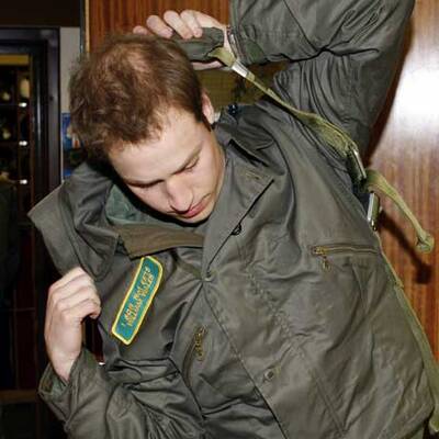Prinz William bei der Luftwaffe