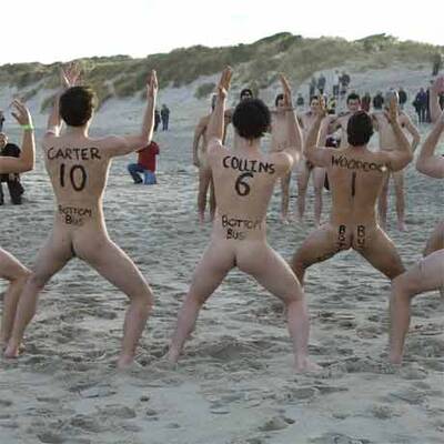 Nackt-Rugby in Neuseeland