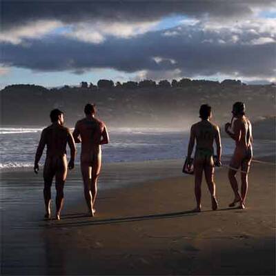 Nackt-Rugby in Neuseeland