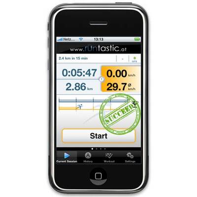 iPhone-App runtastic