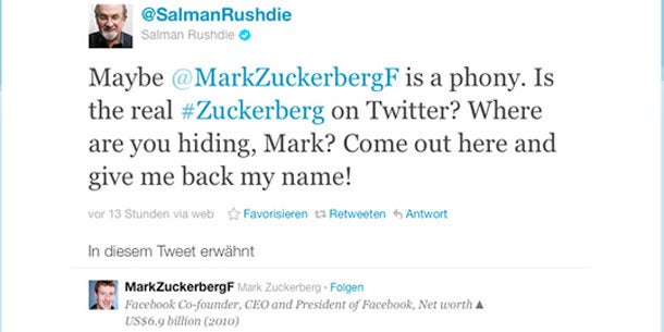 Autor streitet mit Facebook um Namen