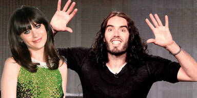 Russell Brand flirtet mit Katy-Double