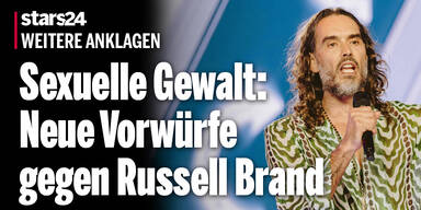 Sexuelle Gewalt: Neue Vorwürfe gegen Russell Brand