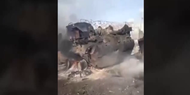 russischer konvoi zerst&ouml;rung