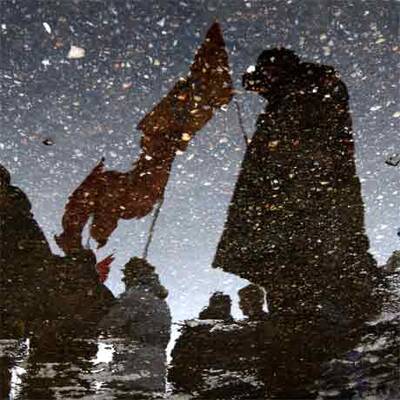 Demonstranten fordern Putins Rücktritt