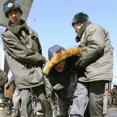 Demonstranten fordern Putins Rücktritt