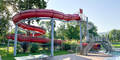 Wasserrutsche im Aubad Leoben