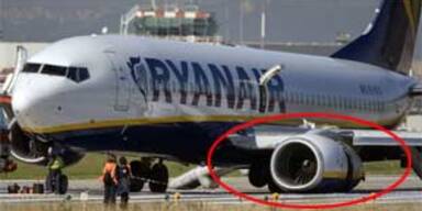 Bruchlandung von Ryanair-Maschine in Rom