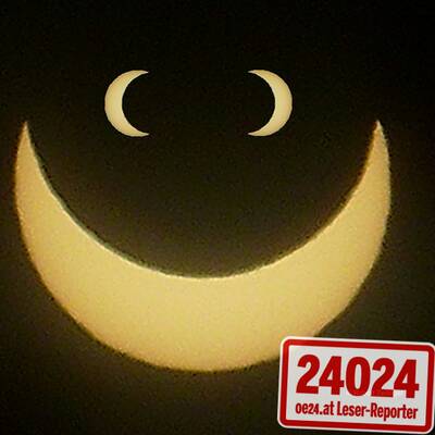 Sonnenfinsternis über Österreich