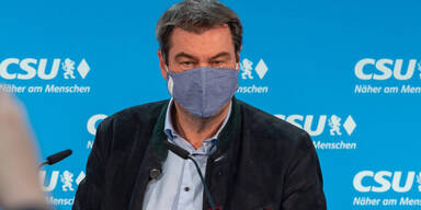 söder mit maske