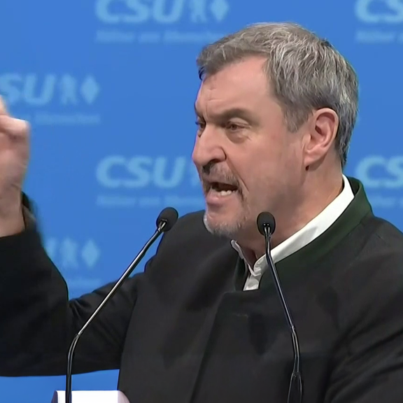 Politischer Aschermittwoch: Söder schießt gegen 