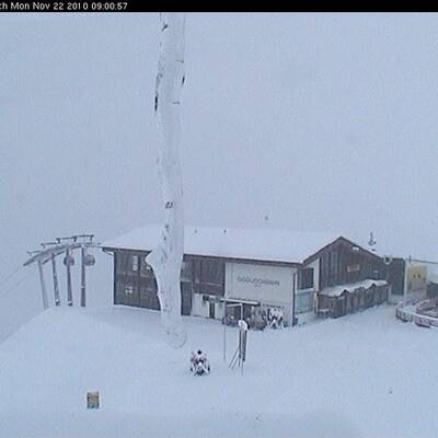 Wintereinbruch in Österreich