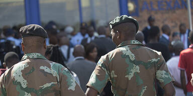 S&uuml;dafrika schickt Armee in Armenviertel