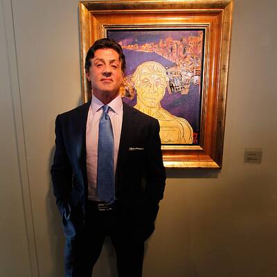 Stallone als Maler