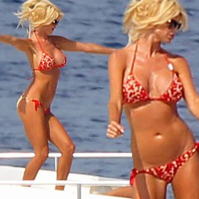 Victoria Silvstedt entzückt mit Tanzeinlage