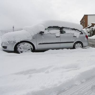 Wintereinbruch in Vorarlberg