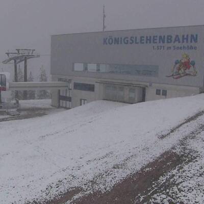 Neuschnee in Österreich 