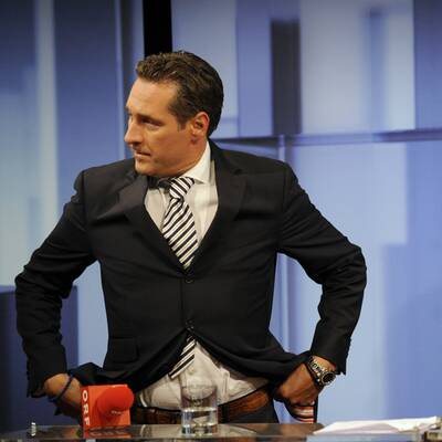 Jubel bei den Strache-Fans