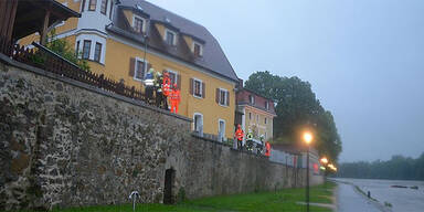 Hochwasser: Überflutungen in Oberösterreich