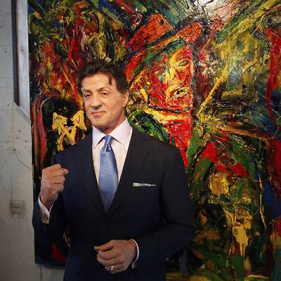 Stallone als Maler