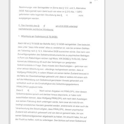 Fall Kampusch: Der Bericht von LStA Mühlbacher an das BMJ