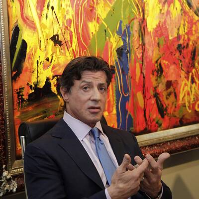 Stallone als Maler