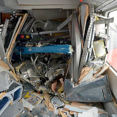 Schnellbahn-Unfall auf der Wiener Vorortelinie 