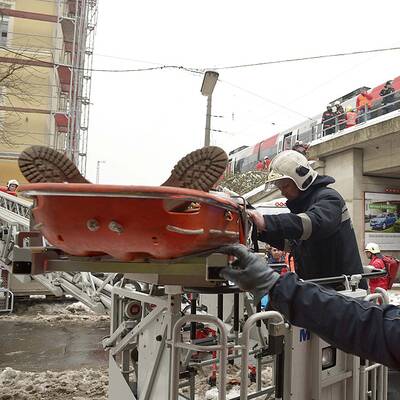 Schnellbahn-Unfall auf der Wiener Vorortelinie 