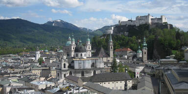 Salzburg Festung Stadt