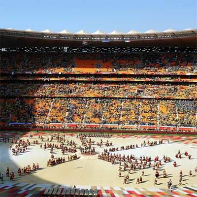 Die Eröffnungsfeier der WM in Südafrika