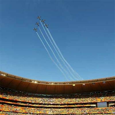 Die Eröffnungsfeier der WM in Südafrika