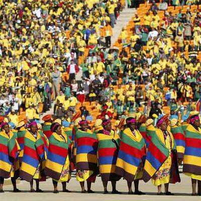 Die Eröffnungsfeier der WM in Südafrika