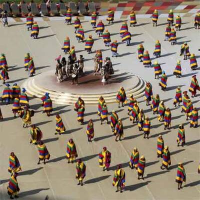 Die Eröffnungsfeier der WM in Südafrika