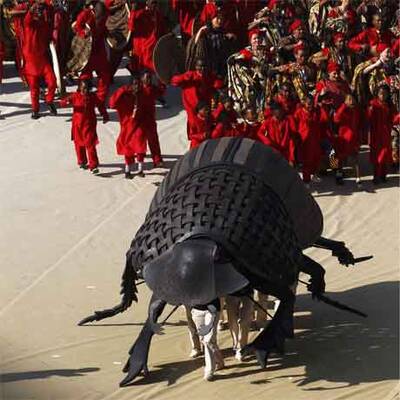 Die Eröffnungsfeier der WM in Südafrika