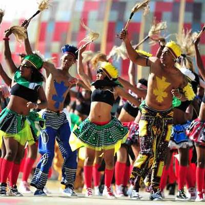 Die Eröffnungsfeier der WM in Südafrika